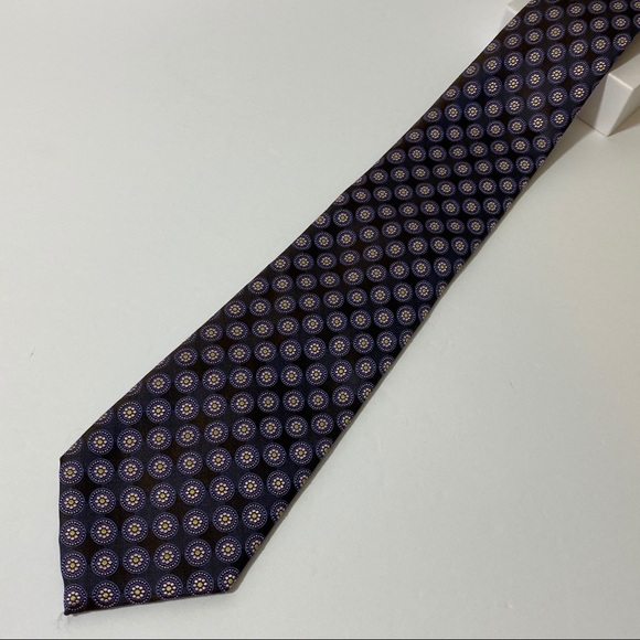 2/$15🎉 J.S. BLANK GOTSWOLD COLLECTION Blue Floral Necktie - Picture 5 of 5